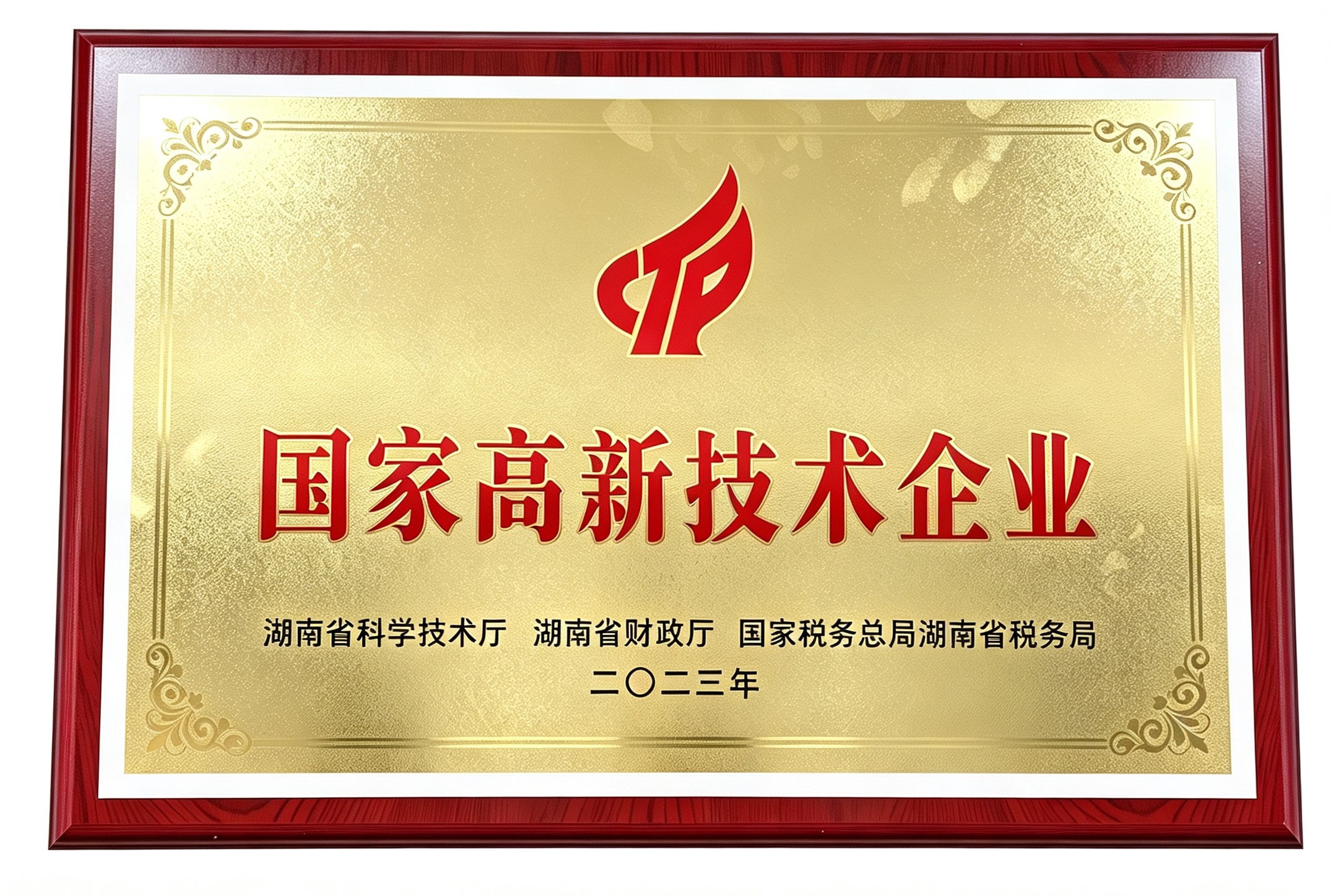 High-Tech Enterprise Recognition Plaque