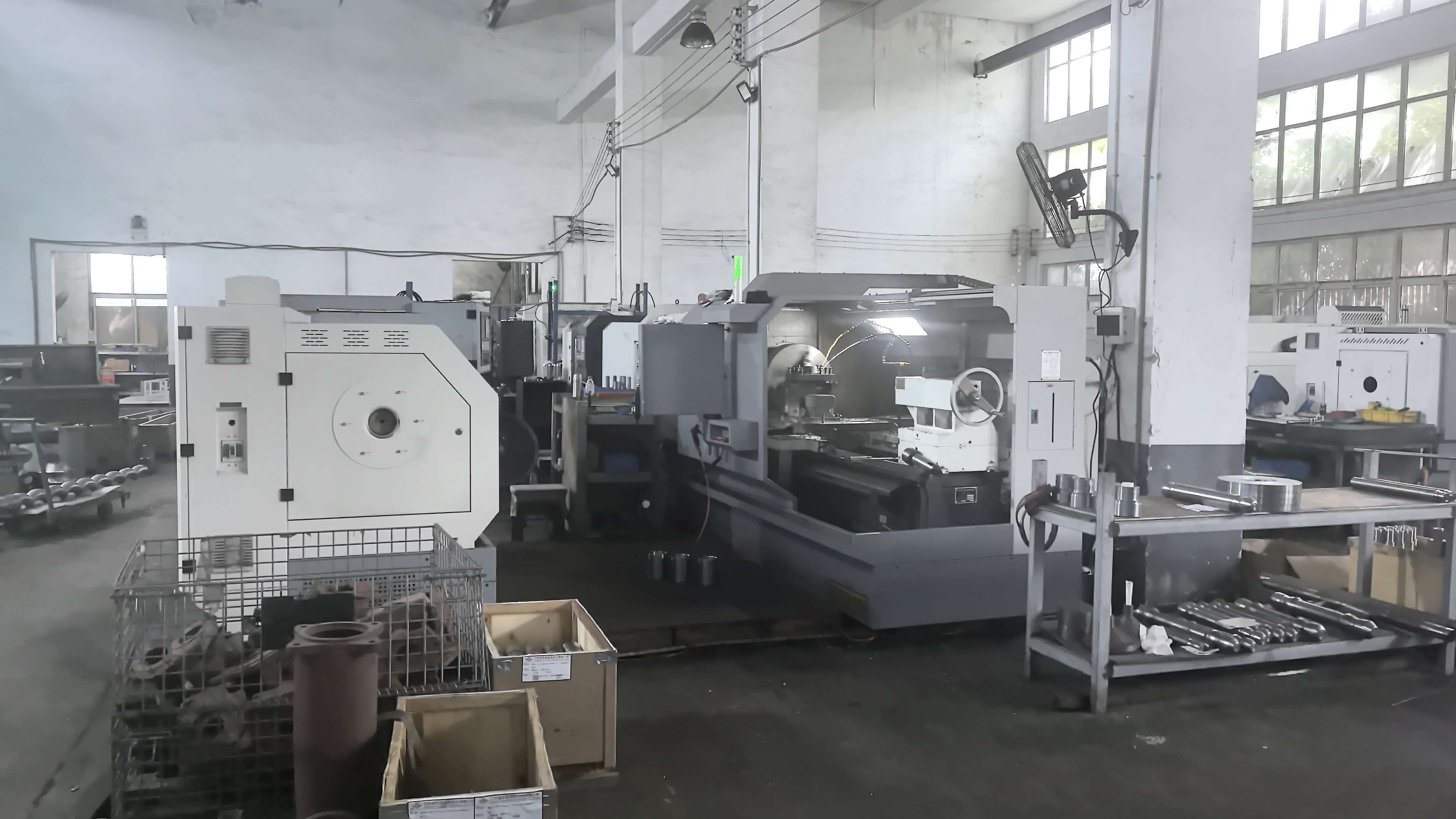 CNC machining floor panorama