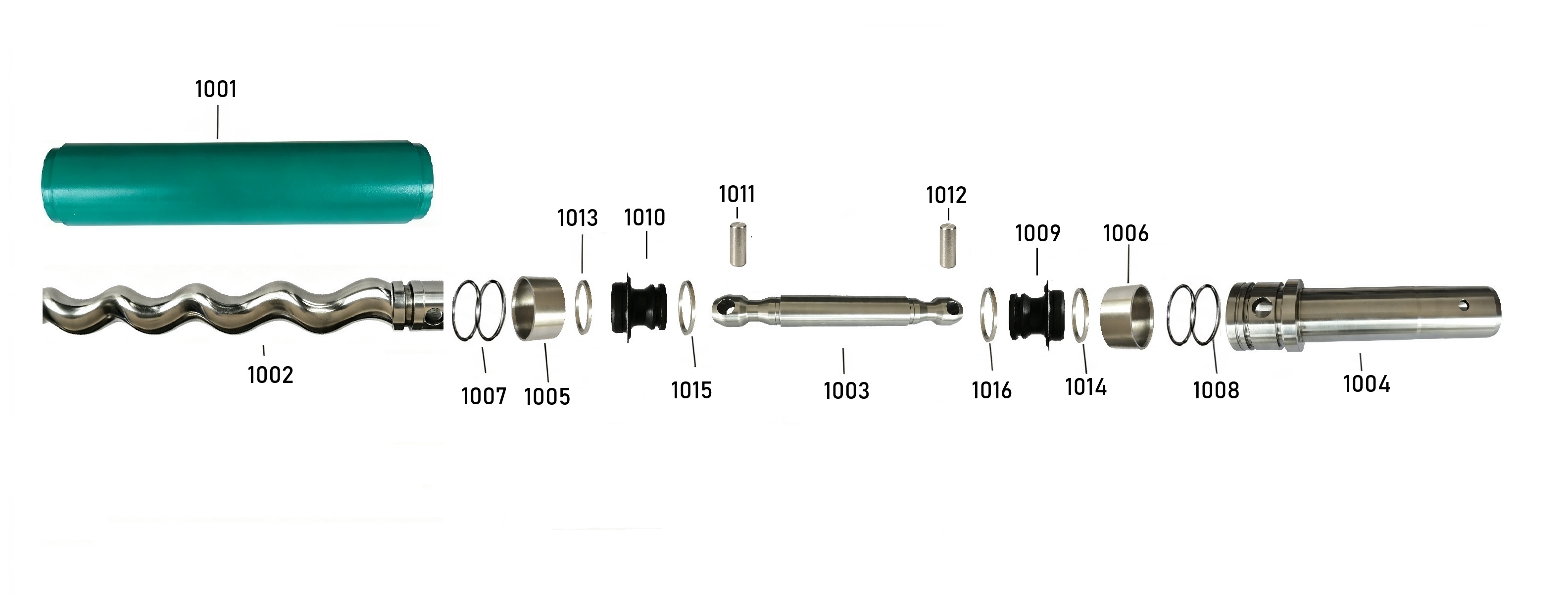 Netzsch pump parts structure diagram